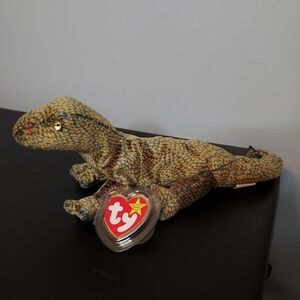 TY Beanie Baby Scaly The Lizard Vintage 1999